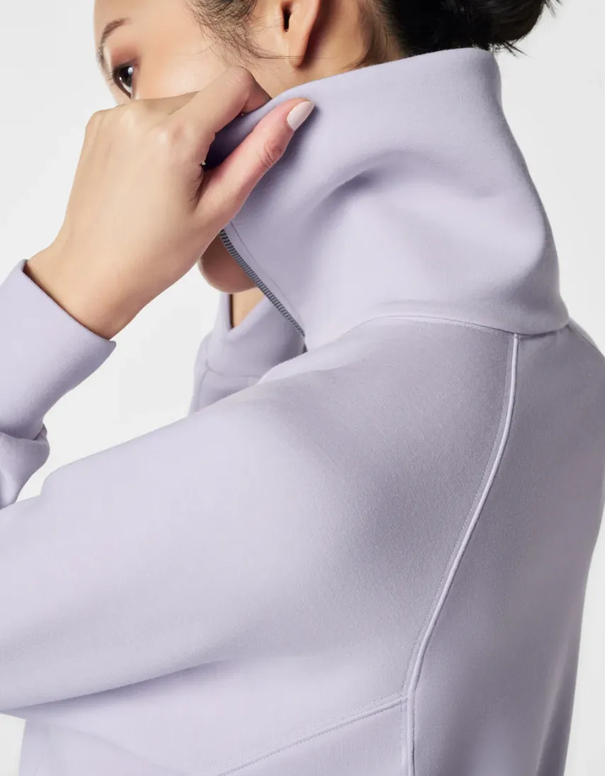 Spanx Airessential 1/2 Zip Violet Air