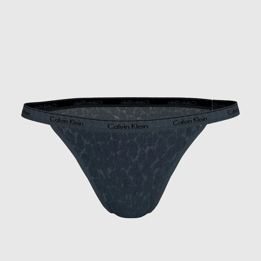 String Bikini Bottoms - Black
