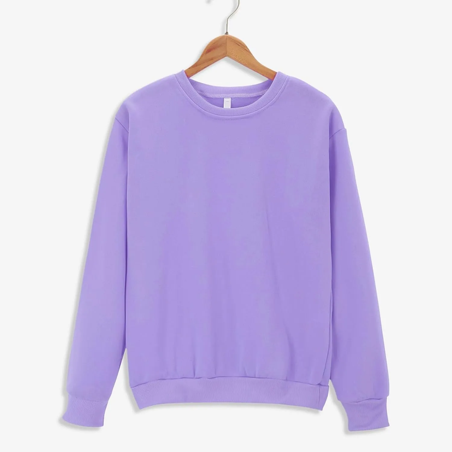 Sweatshirts for Women 2024 Solid Turtleneck Long Sleeve Pullover Tops Casual Comfy Fall Winter Fashion Clothes