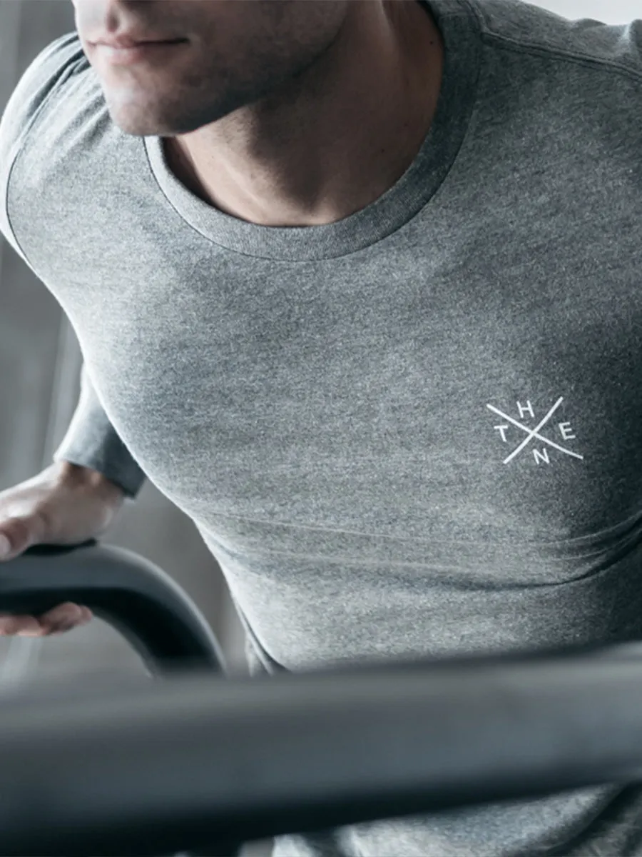 Thenx Deep Heather Long Sleeve