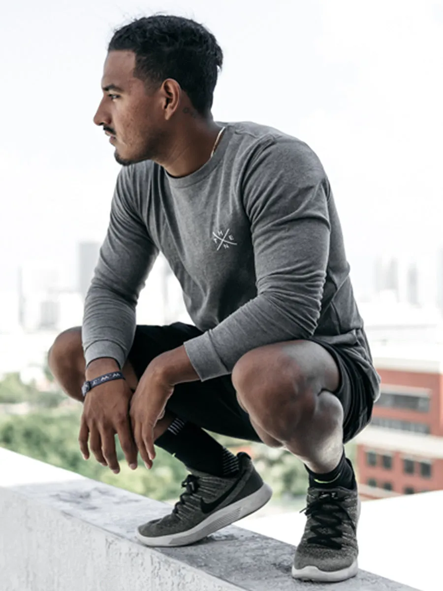 Thenx Deep Heather Long Sleeve